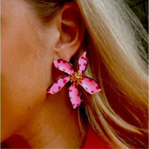 Pink Floret Earrings
